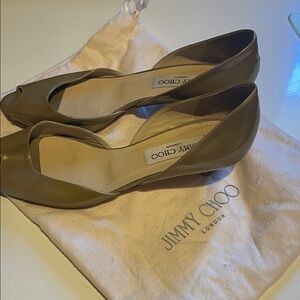 Jimmy Choo Peep-Toe Heels